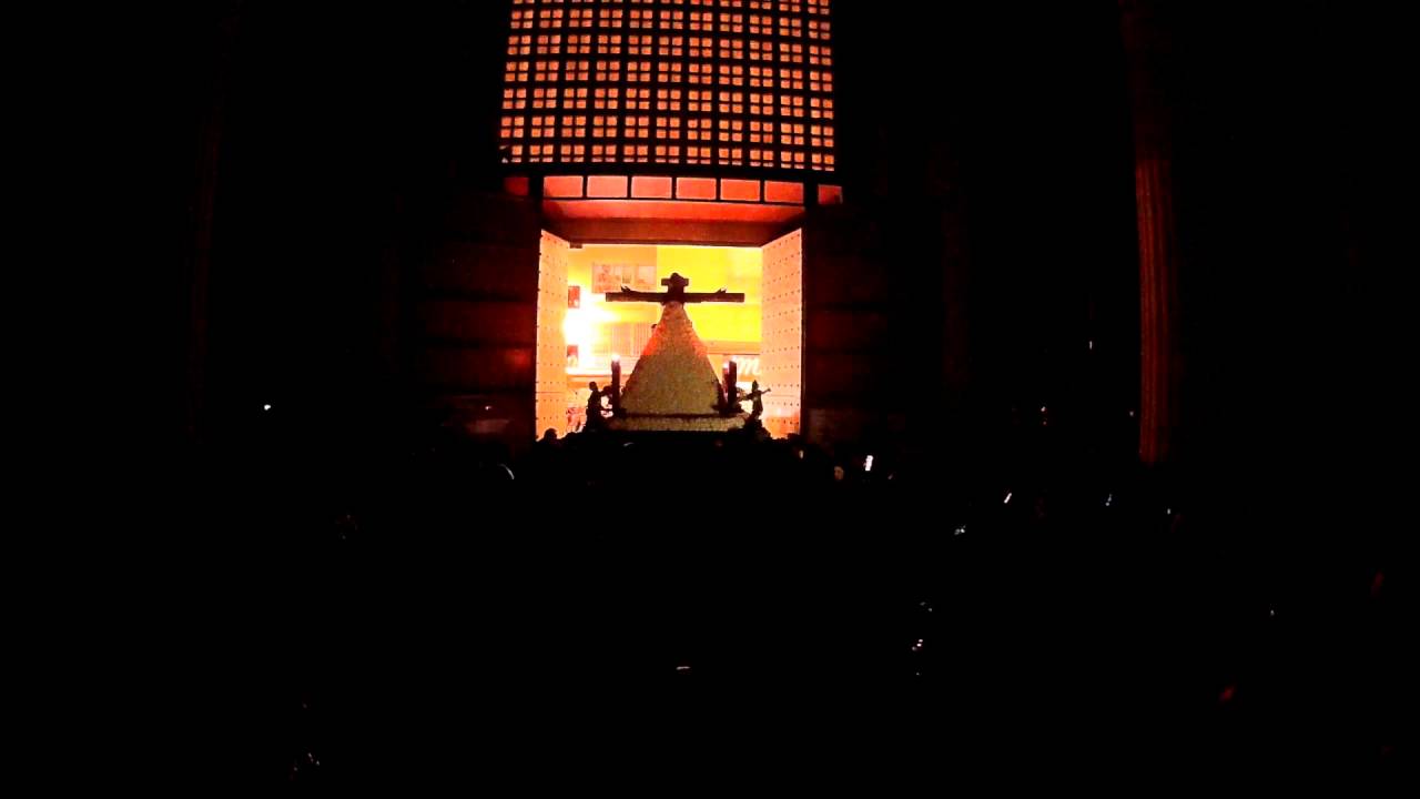 BANDA CCTT FLAGELACIÓN Y GLORIA ELCHE - JUEVES SANTO 2016 - SALIDA PARROQUIA SALVADOR