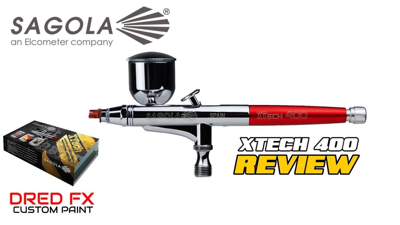 Spray test and a close look at the SAGOLA XTECH 400 Airbrush