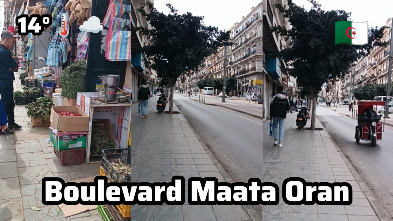 Boulevard Maata Oran jusqu'à Médina Jedida ramadan 2025