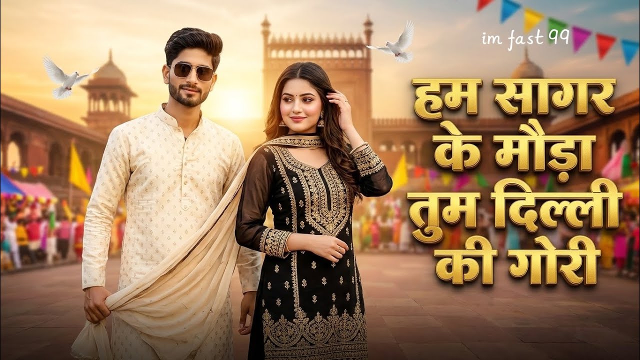 हम सागर के मोडा तुम दिल्ली की गोरी । हिंदी सॉन्ग 🤟 new song 2026