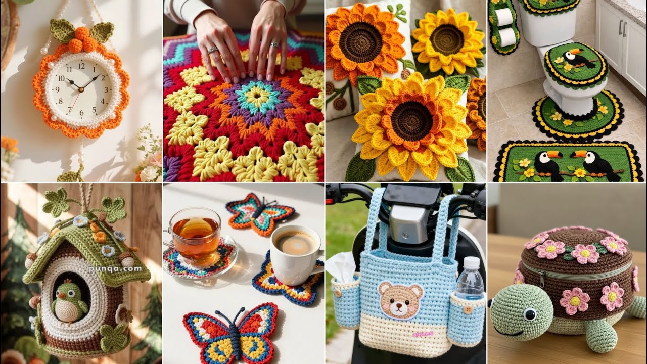 Crochet New Handmade Items And Design , crochet design 2026 , crochet home decor items 