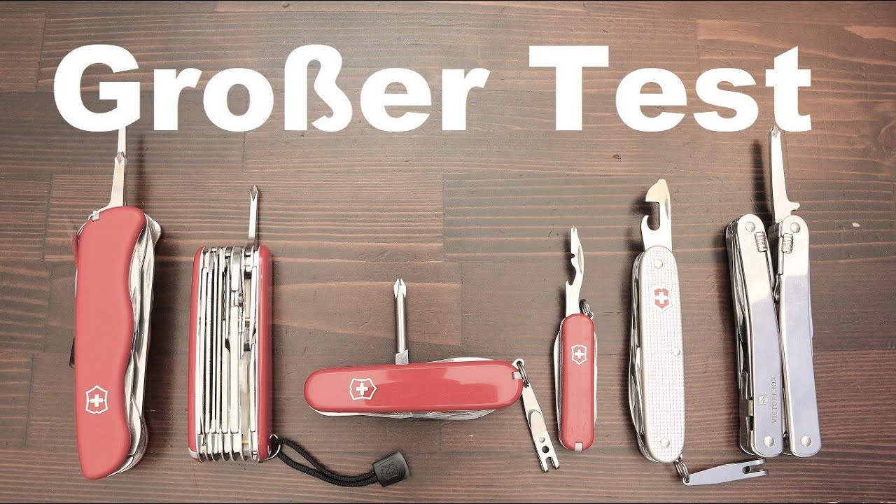 Victorinox SCHRAUBENDREHER IM VERGLEICH | Braucht's den Philips? | Taschenmesser, Multitool,Werkzeug