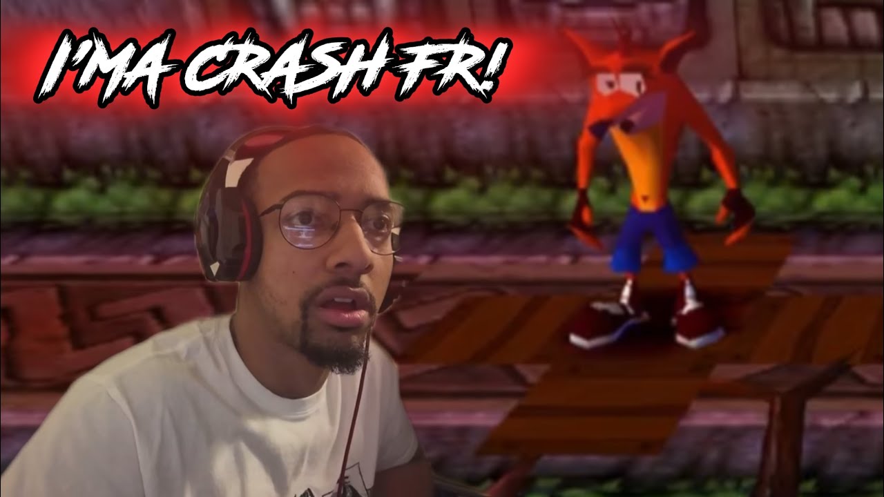 RAGING on Crash Bandicoot for 3 hours