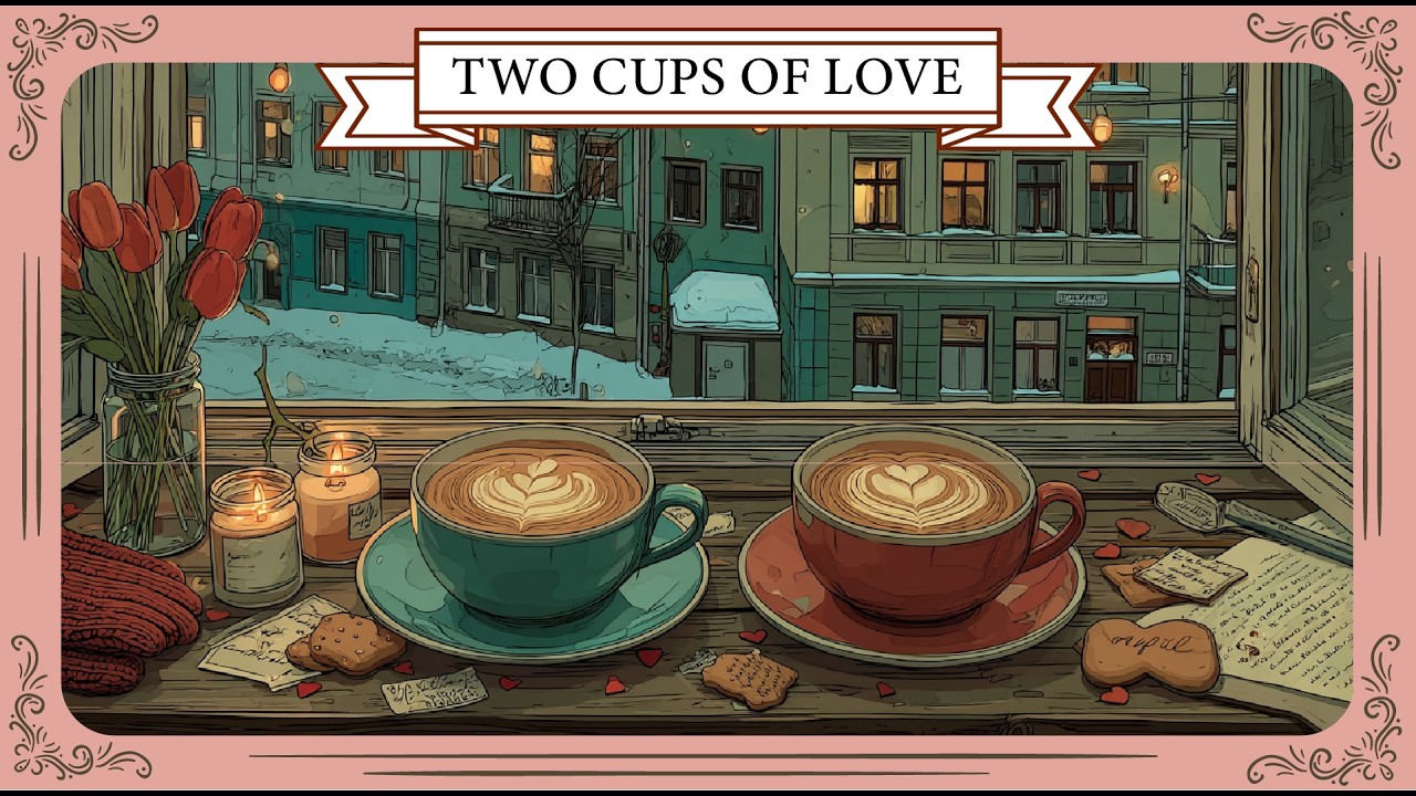 Two Cups of Love ☕💕Valentine’s Day Jazz  | Vintage Oldies Instrumental