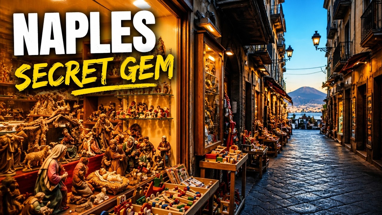 Naples Nativity Street 🇮🇹 | Via San Gregorio Armeno Walking Tour