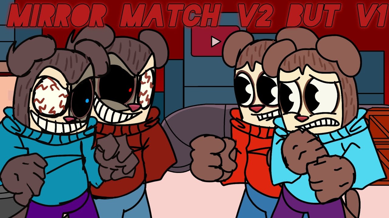 Mirror Match V2 But V1|Friday Night Funkin Music