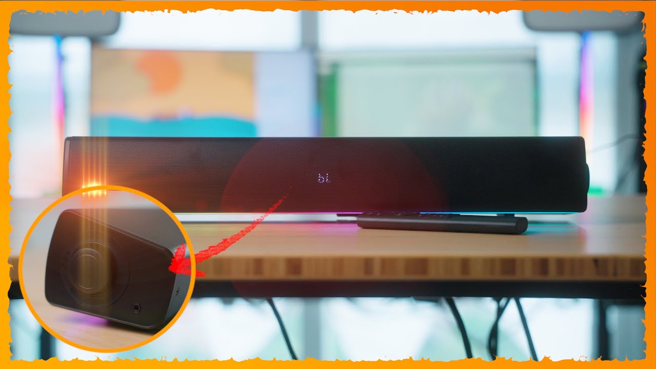 크리에이티브 사운드 블라스터 GS5 RGB 게이밍 사운드바