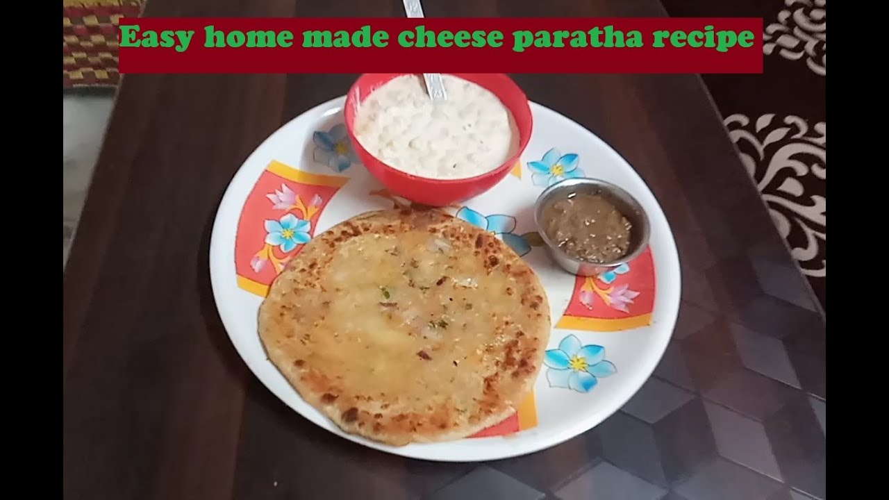 Cheese paratha recipe | Indian cheese bread | Easy paratha making | Indian food recipe