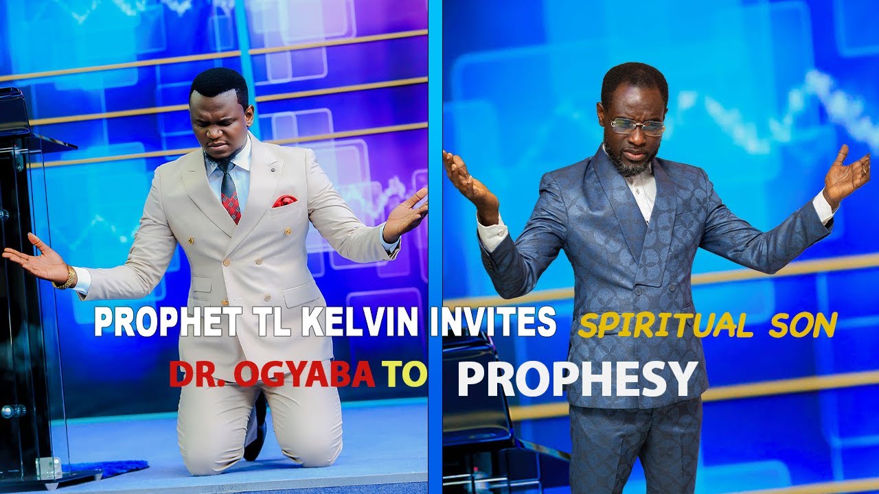 Prophet TL Kelvin invites Spiritual son Dr. Ogyaba to prophecy🔥