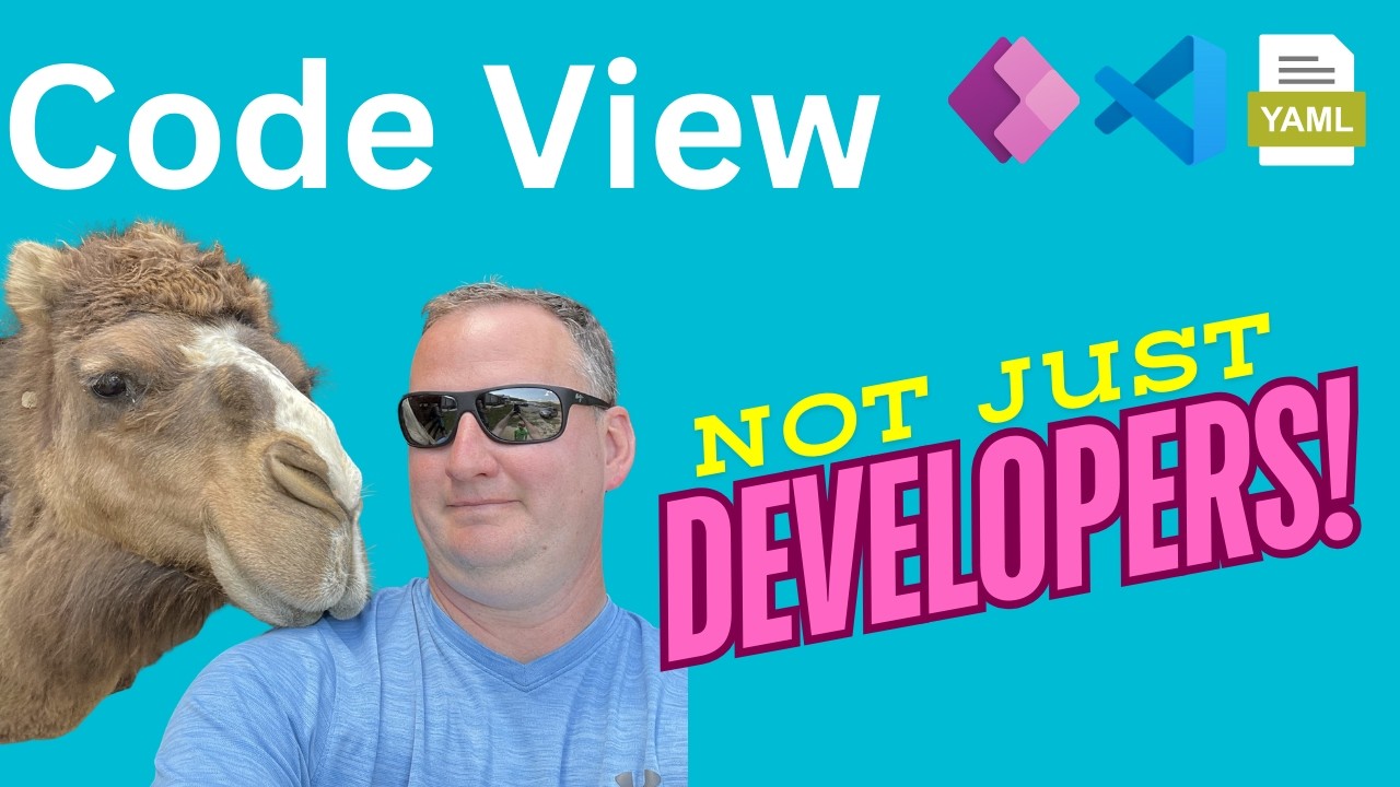 Power Apps View Code and VS Code with YAML