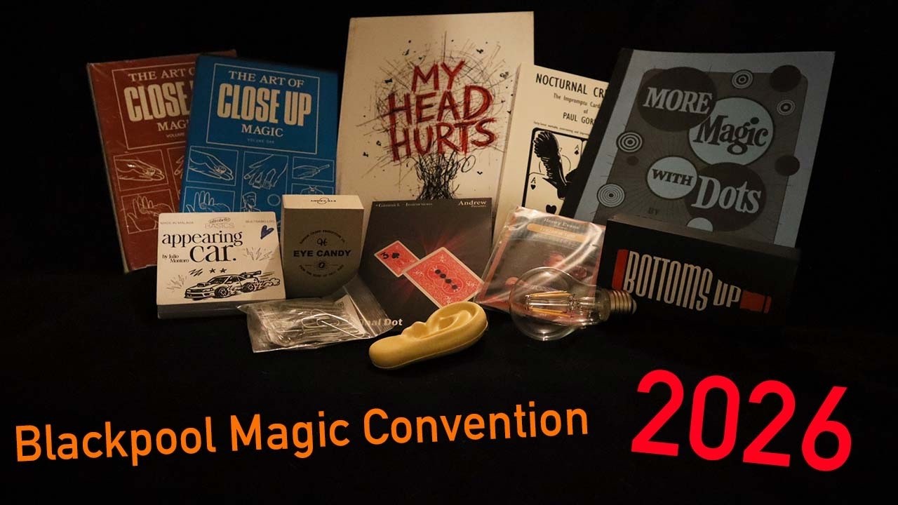 Tricks I Bought from Blackpool Magic Convention !