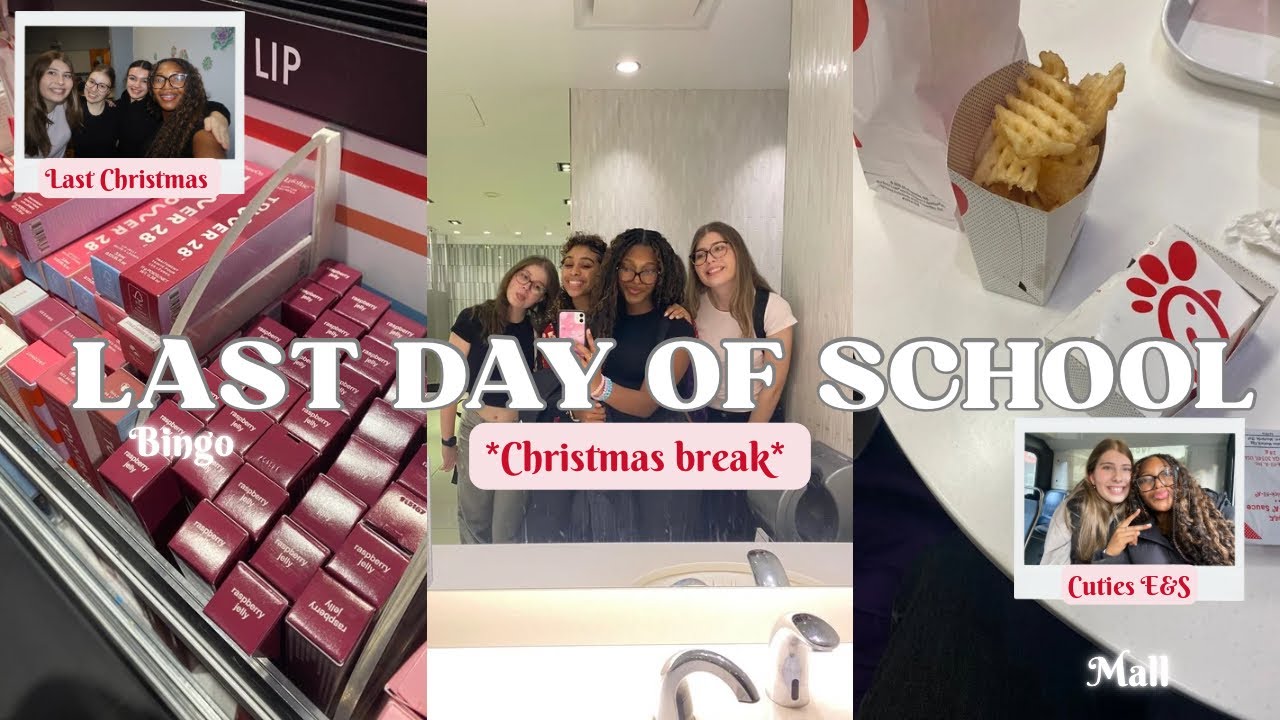LAST DAY OF SCHOOL BEFORE CHRISTMAS|SHOPPING, CONCERT, BINGO