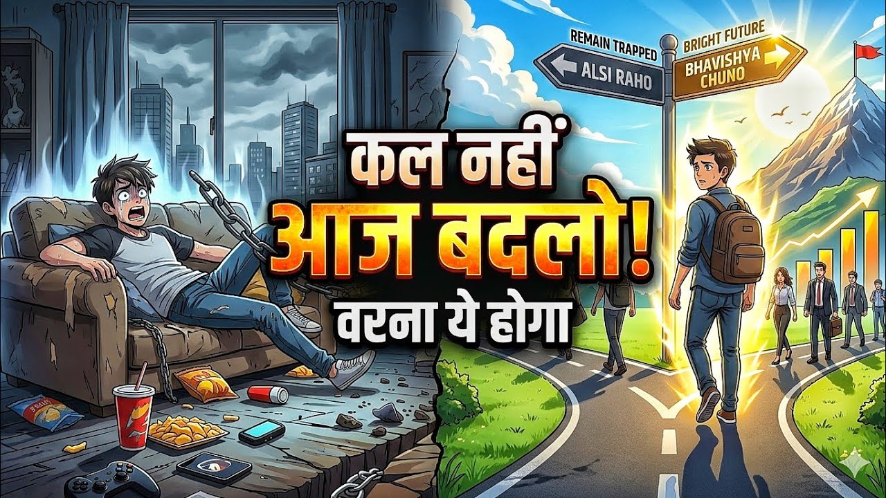 Aaraam Chhodo, Bhavishya Chuno | Discipline Aur Success Ki Shuruaat (Powerful Motivation 2025)