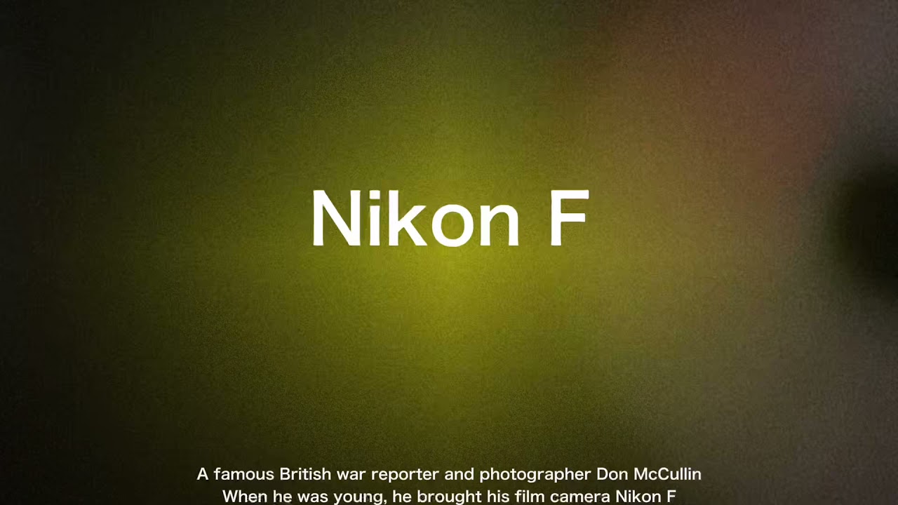 Nikon F /  Nikon F2 (Stories began in 1959) - Film Camera Story