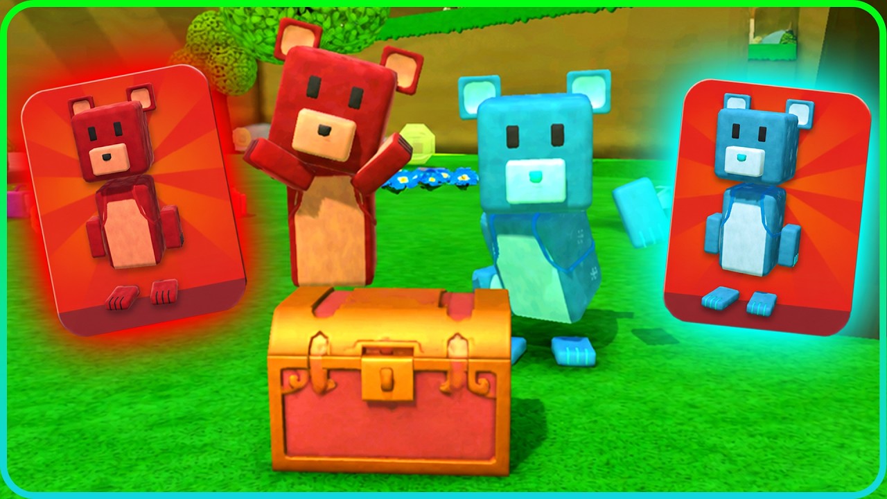 Secret Chests With Devil Bear & Ice Bear Skins Super Bear Adventure