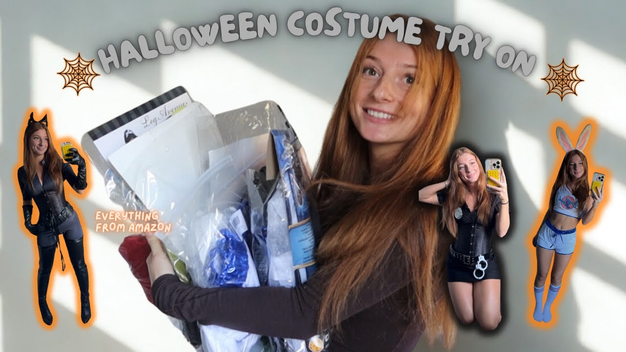 Примерка и доставка костюмов на Хэллоуин от Amazon 🎃👻