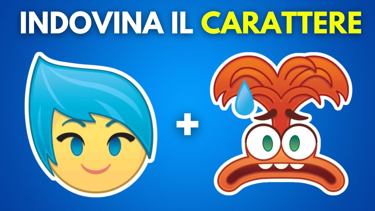 Indovina Il Carattere Di INSIDE OUT 2 Dalla Emoji 😃😭😱🤢😡INSIDE OUT 2 Quiz | Se Lo Sai Quiz