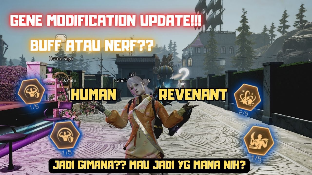Gene Modification Buff!! Mau jadi Revenant Atau Human? | Lifeafter