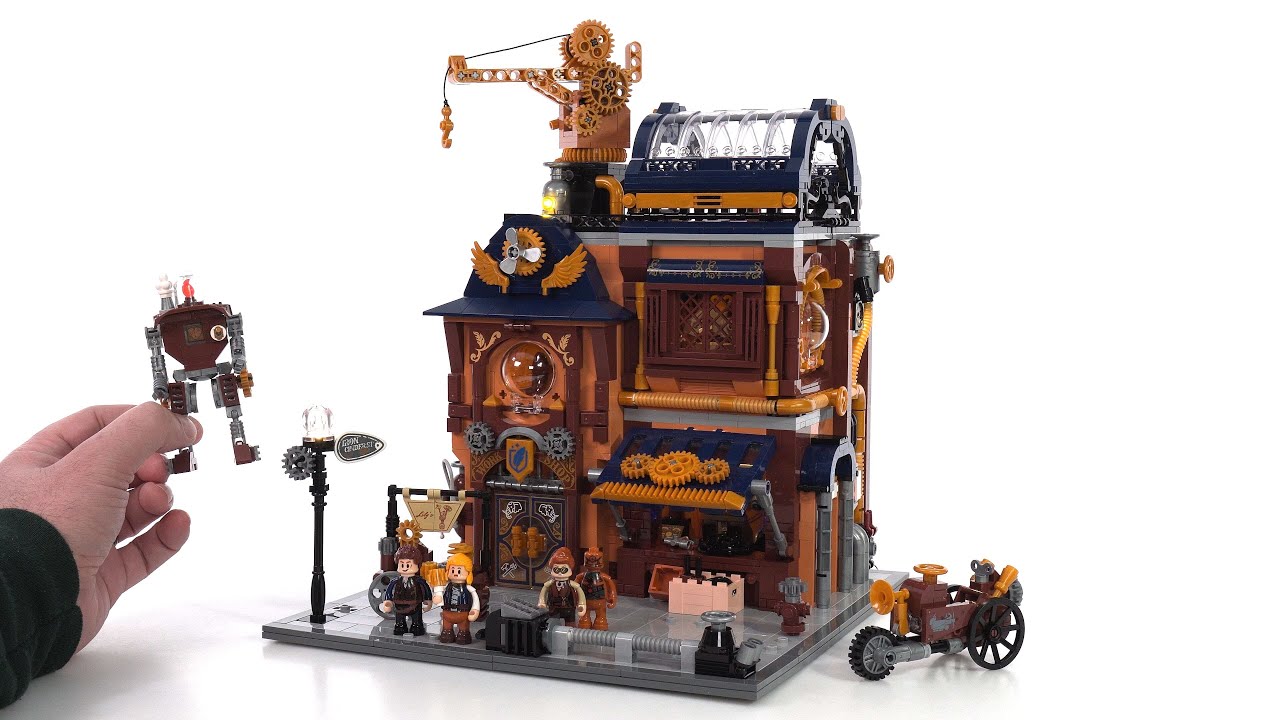 Lumibricks Steampunk Mechanical Workshop review! Likeable whole, flawed parts #NotSponsored 11015