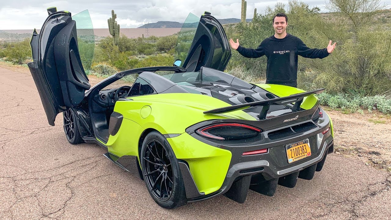 THE $300,000 MCLAREN 600LT SPIDER IS EPIC!
