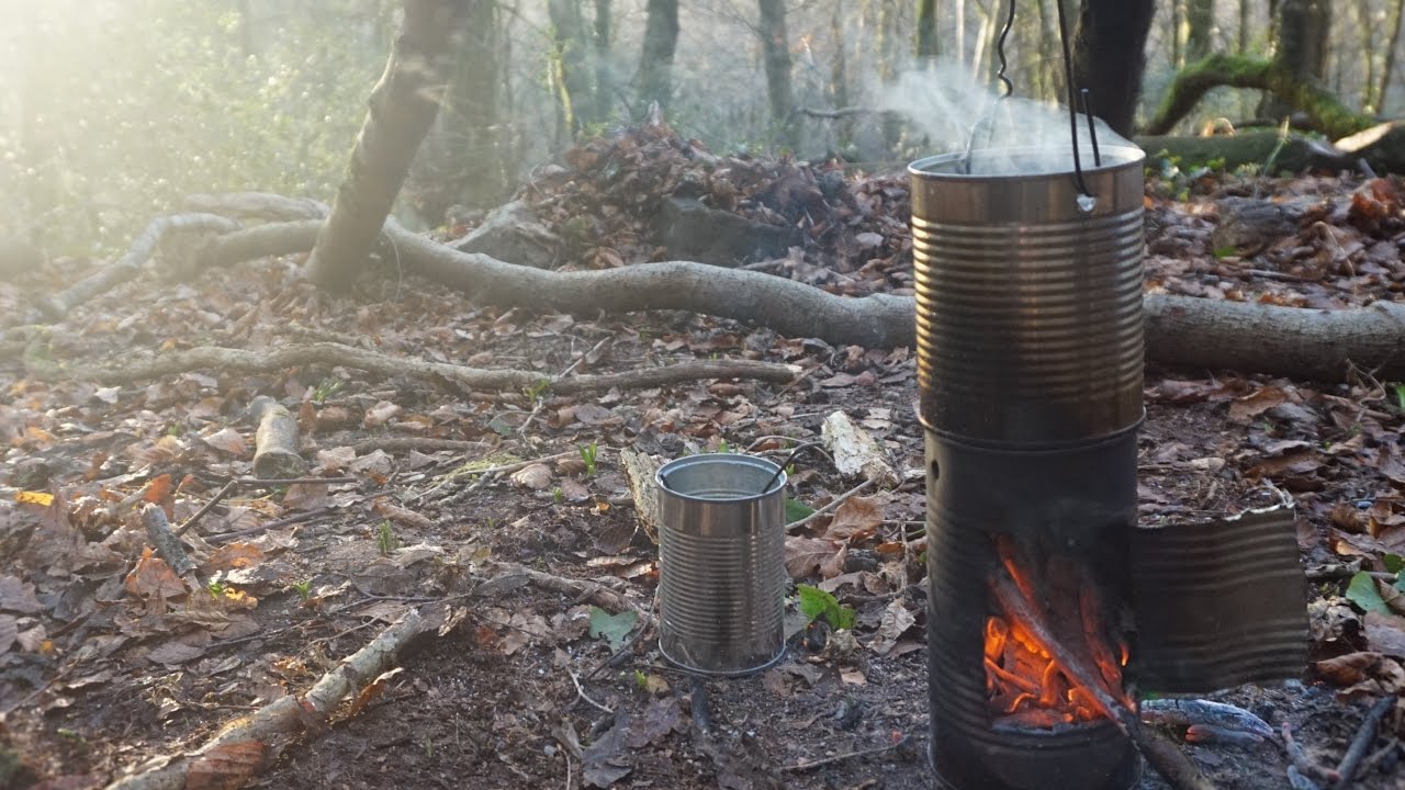 How to make an Outdoor Cookset/Hobo stove