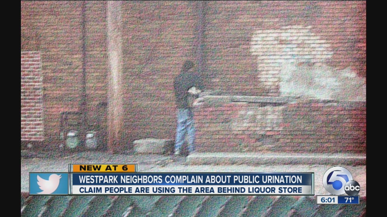 Westpark neighbors complain about people peeing behind liquor store on Newschannel 5 at 6