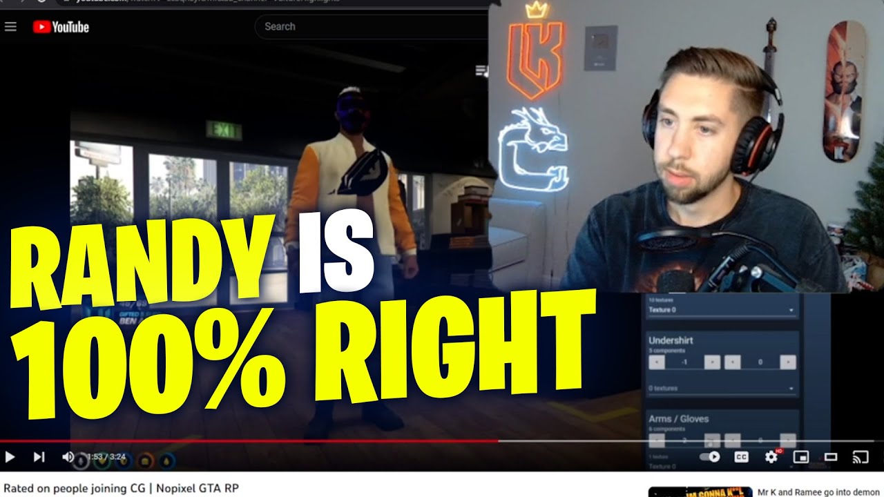 Kebun reacts to Randy talking about people joining CG | Nopixel GTA RP