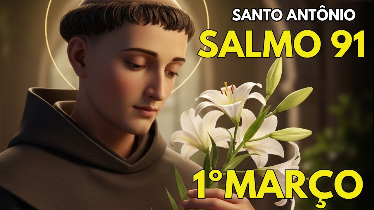 Salmo 91 no Domingo: Santo Antônio Clama Proteção, Livramento e Paz Sobre a Sua Vida