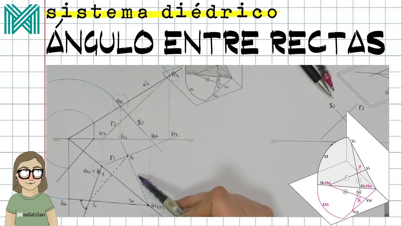 Ángulo entre dos rectas (2 métodos)