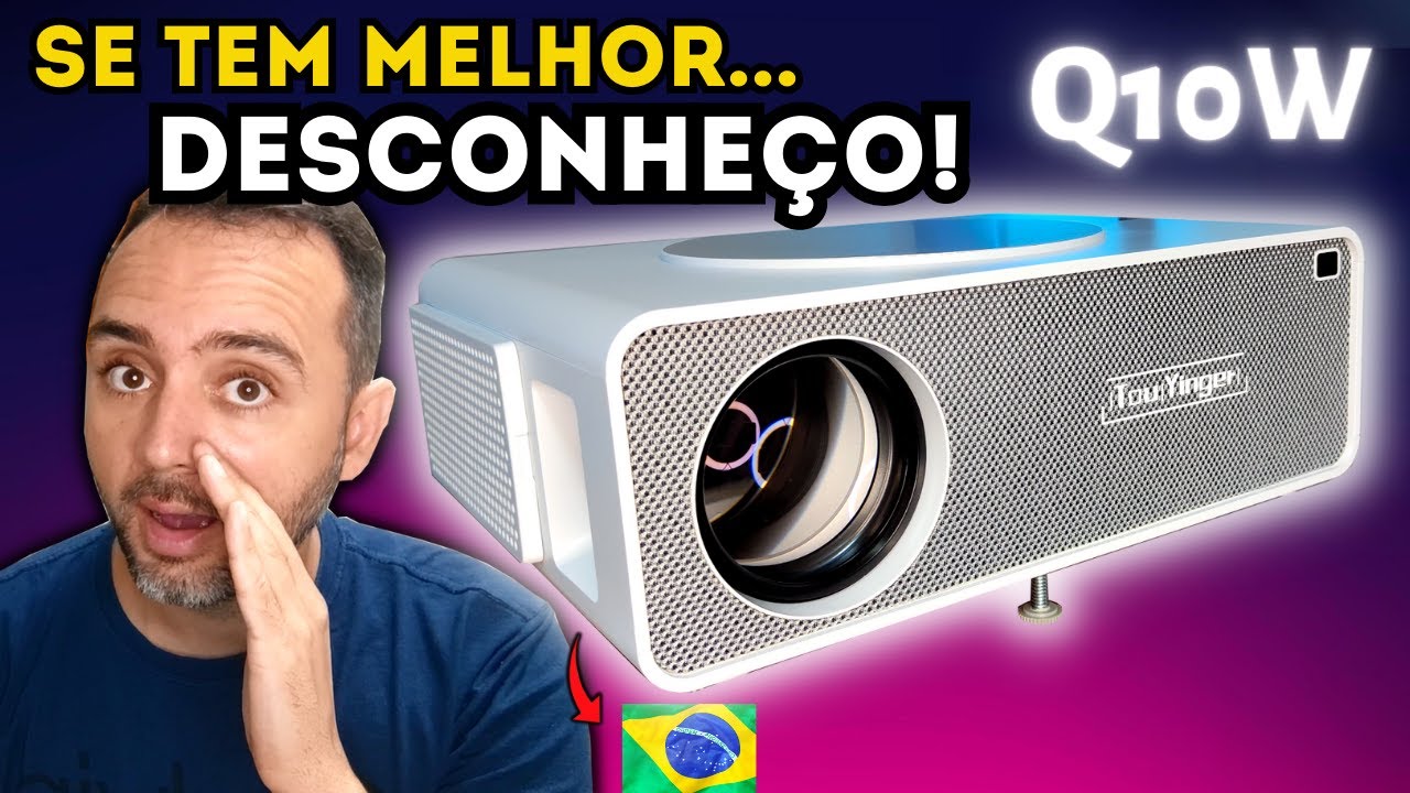 MARAVILHOSO! 🥰 Projetor Q10W TouYinger Review