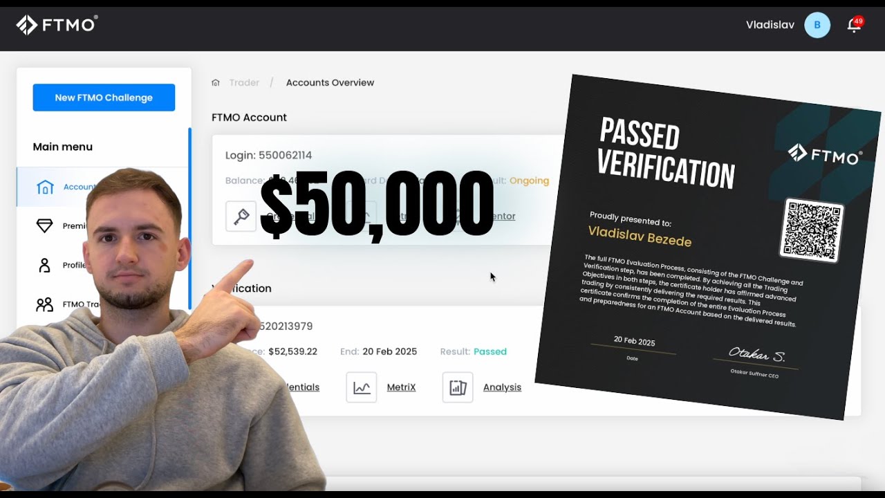 I Did It Again! Passed 50K FTMO Funded