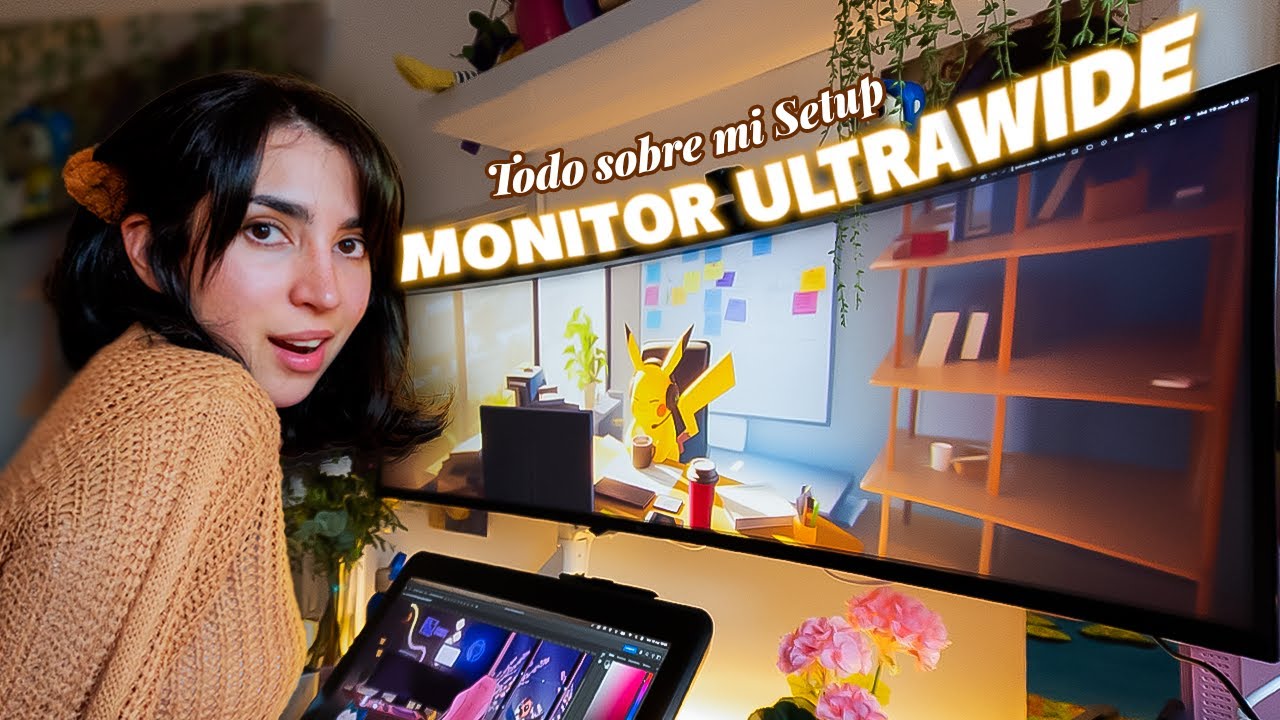 Mi Setup Creativo 2025: Monitor UltraWide | Silla Ergonomica | Tableta grafica