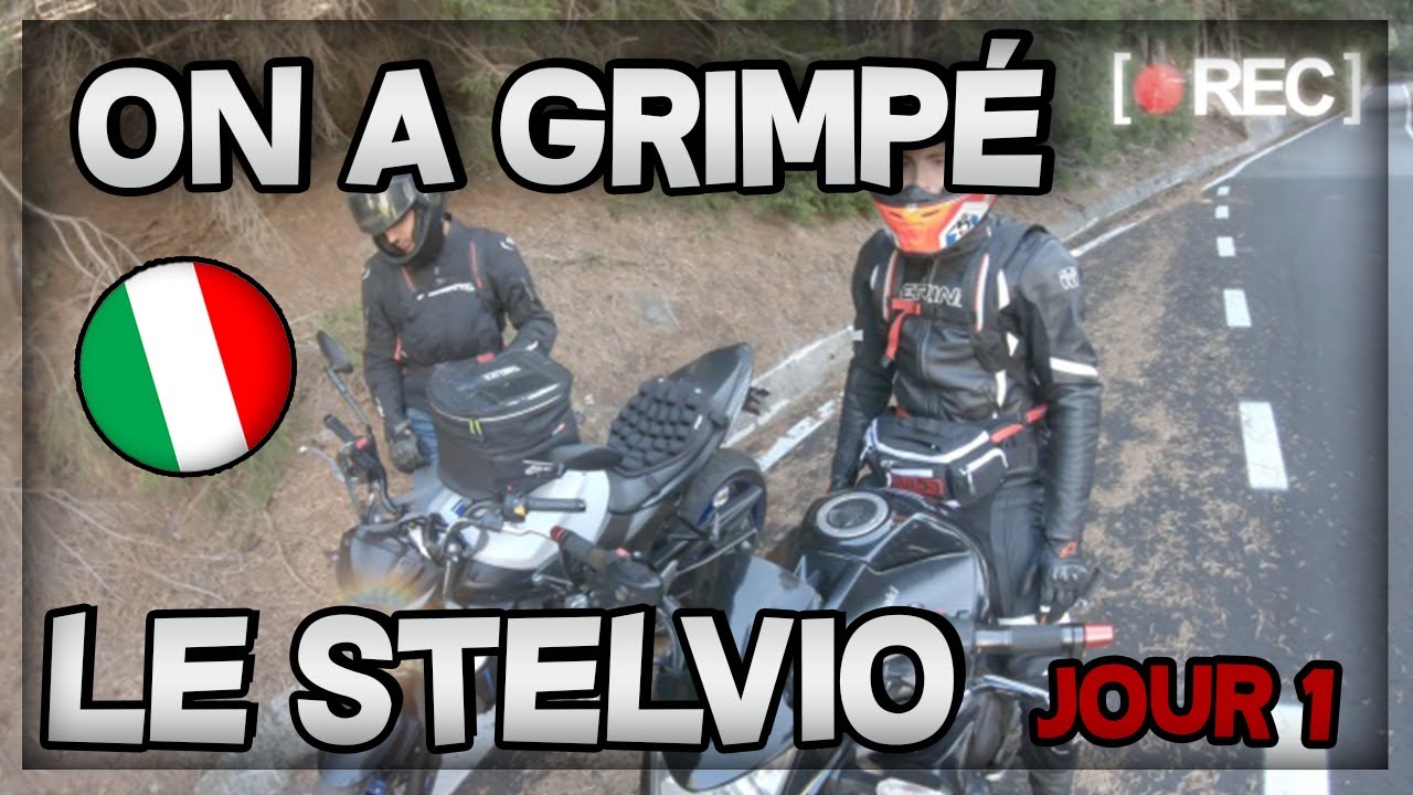 On a  grimpé le col du Stelvio - Italie Trip - JOUR 1 #1