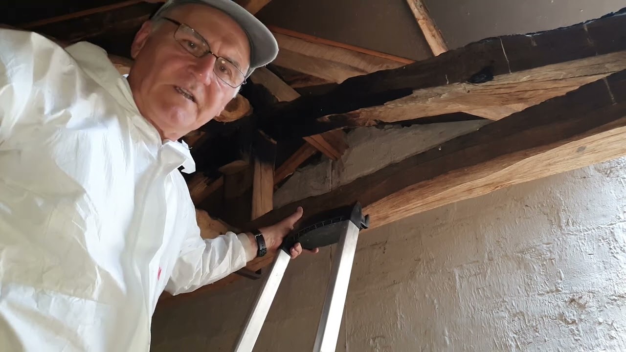 Brico Traitement vieille charpente partie 2