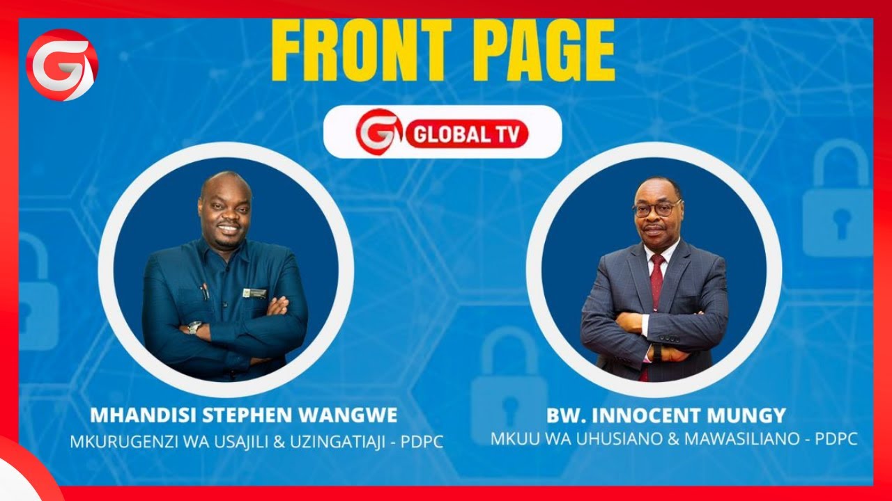 🔴#Live: JE - UNAFAHAMU FARAGHA NA ULINZI WA TAARIFA ZAKO BINAFSI? TUME INAZUNGUMZA MUDA HUU..KAMATI
