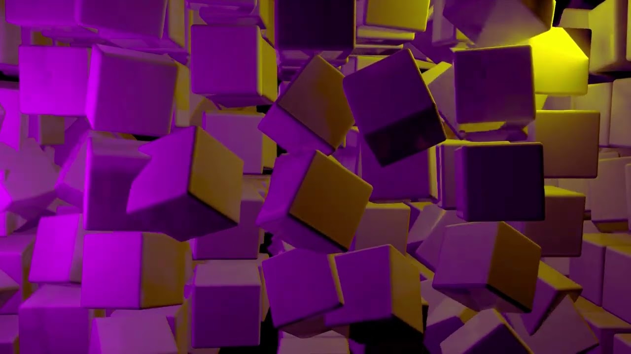 3 Peat (Instrumental) | 30+ Minutes of Abstract 3D Cube Aesthetic Motion