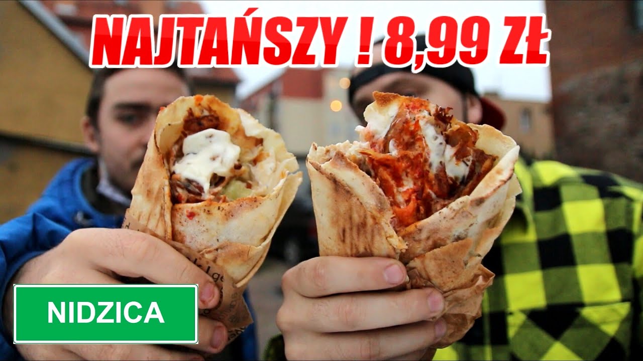 TEST NAJTAŃSZY KEBAB NA MAZURACH 8,99 ZŁ - JAK SMAKUJE ?! NIDZICA CHILLI KEBAB