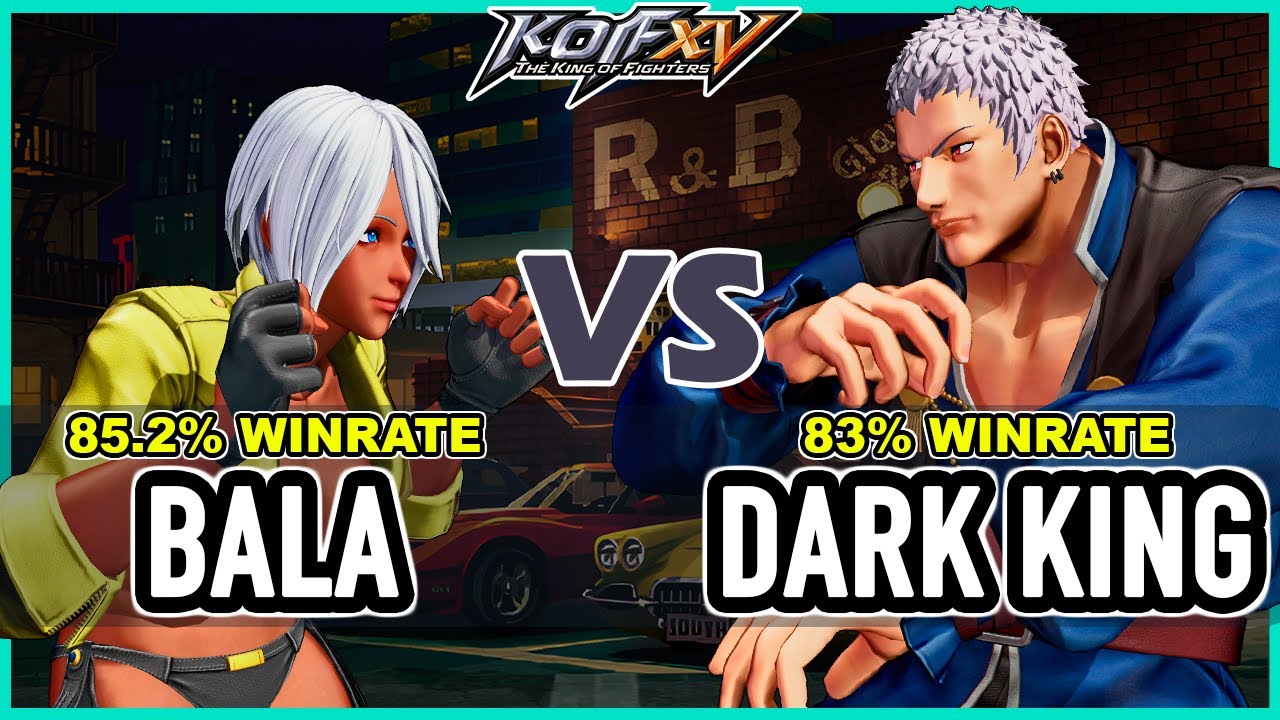 KOF XV 🔥 Bala (Ángel/K'/Iori) vs Dark King (O.Yashiro/Rugal/Clark)