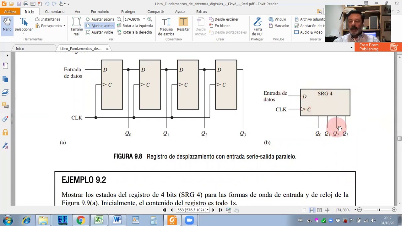 Técnicas Digitales 74  - Registros de desplazamiento