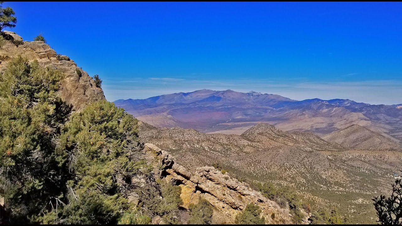 Potosi Mountain Northern Cliffs Trail, Spring Mountains, Nevada