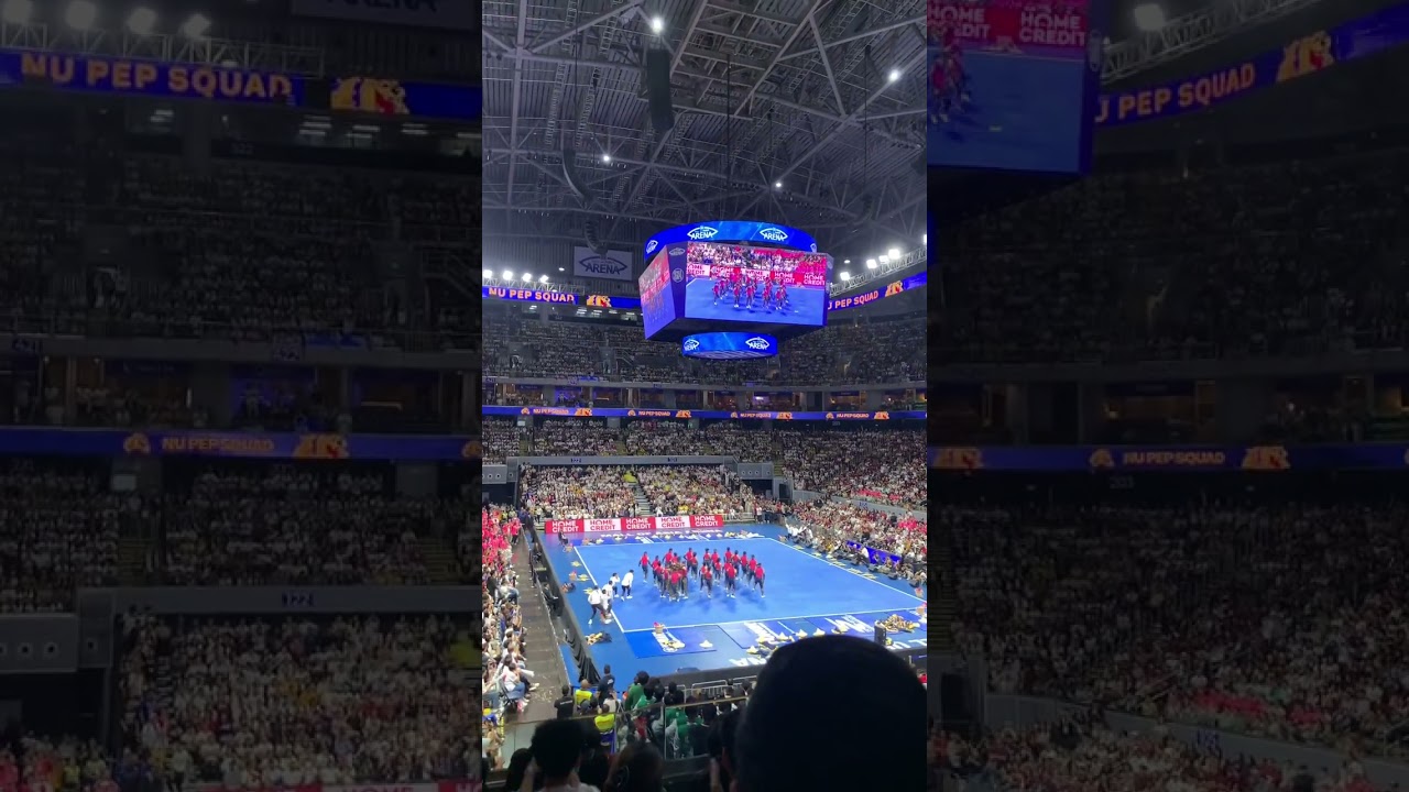 NU PEP SQUAD 2025 - Champion 🏆✨( DLSU SIDE ) feat. my raw reaction😅🫣