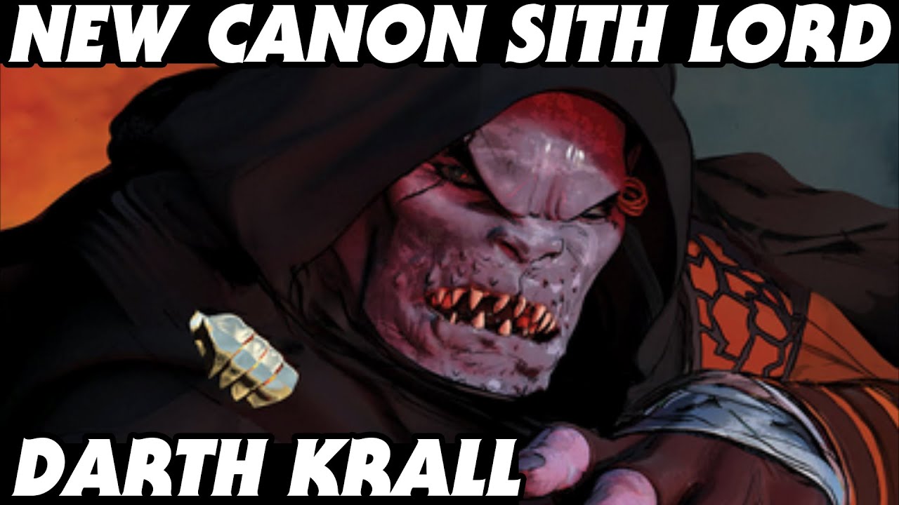 New Canon Sith Lord Revealed - Darth Krall