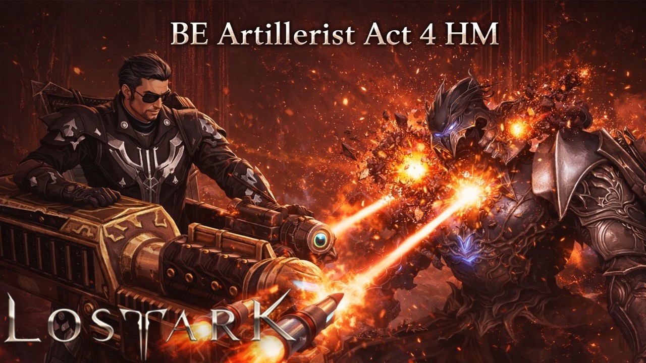 (KR)Lostark 1770 Barrage Artillerist Act 4 HM POV