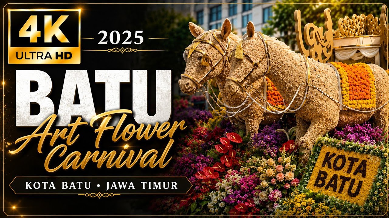 Batu Art Flower Carnival 2025