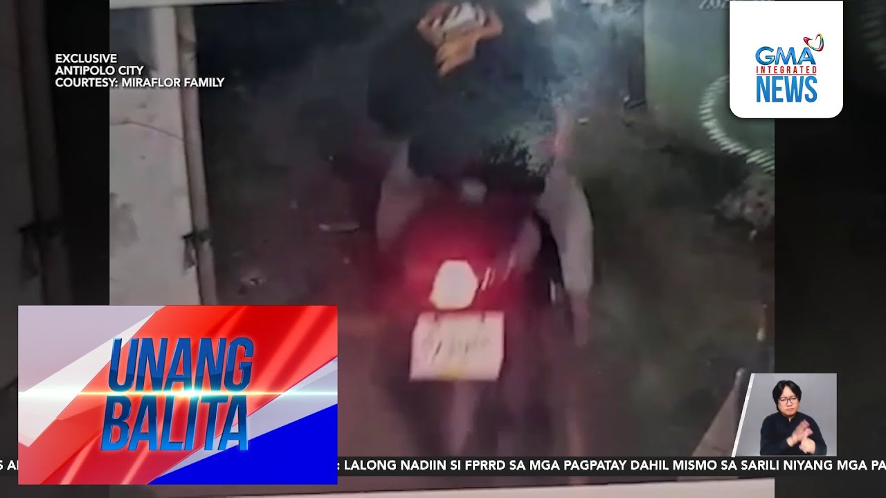 Huli-cam – Nakaparadang motorsiklo sa Brgy. Mayamot, tinangay ng isang lalaki | Unang Balita