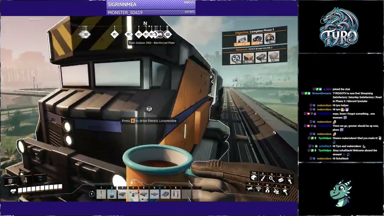 Saturday Satisfactory | Road to Phase 3 | !discord !youtube