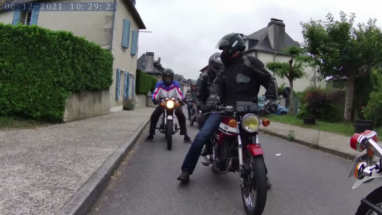 YAMAHA 125 RDX et AS3    Pyrénées 2021