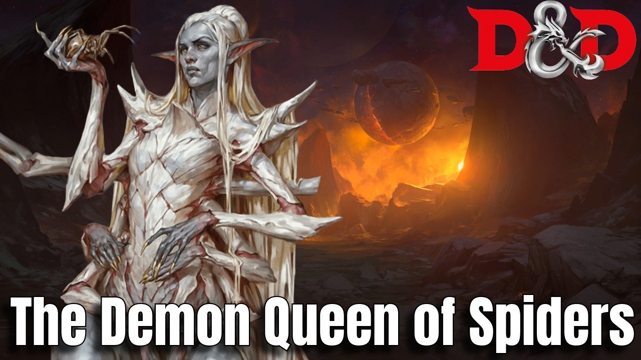 LOLTH: The Demon Queen Who Corrupted an Entire Race | D&D Lore