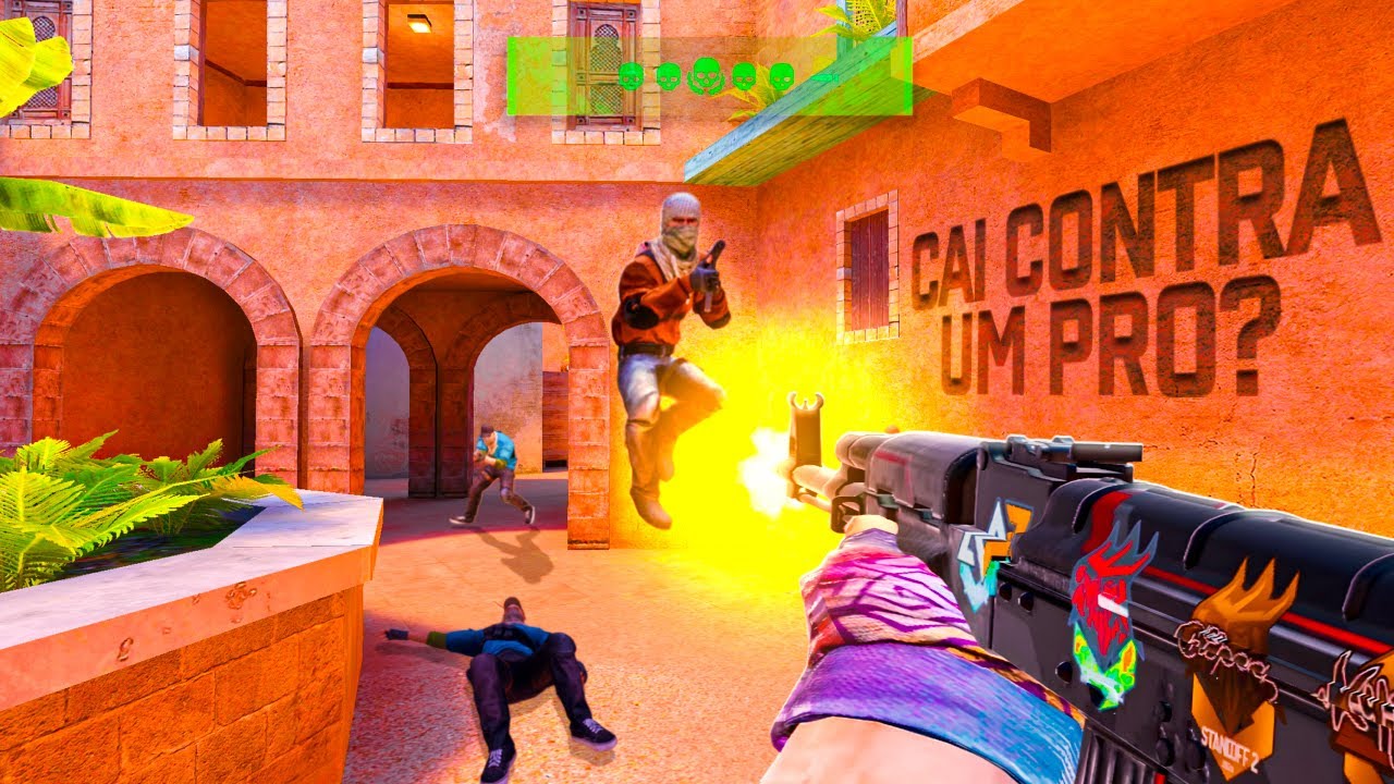 Caímos contra um PRO PLAYER? MUITA FARPA na RANKED! | STANDOFF 2