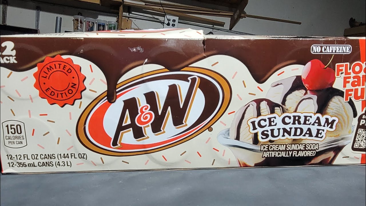 A&W Ice Cream Sundae review 